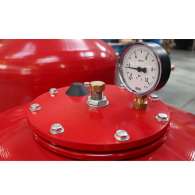 Расширительный бак Flamco: Flexcon RM, 110 - 1000 л, красный, 1.5 - 6 bar, 70 C