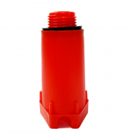 Заглушка красная для фитингов HР 1/2", 80 мм, HENCO